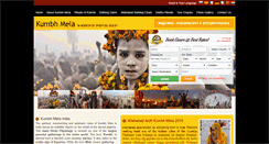 Desktop Screenshot of kumbhmelatour.com